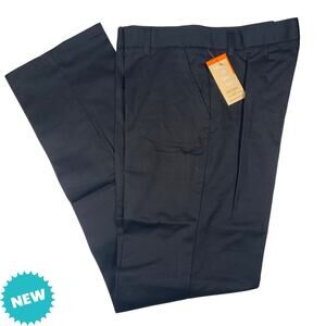 French Toast Boys 20 34x32 Black Adj Waist Straight Fit Relaxed Chino Pant NEW